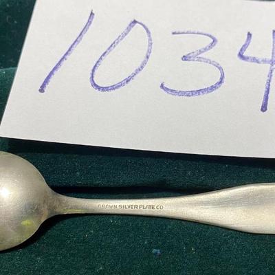 1898 Trans Mississippi Exposition Silver Plated Spoon