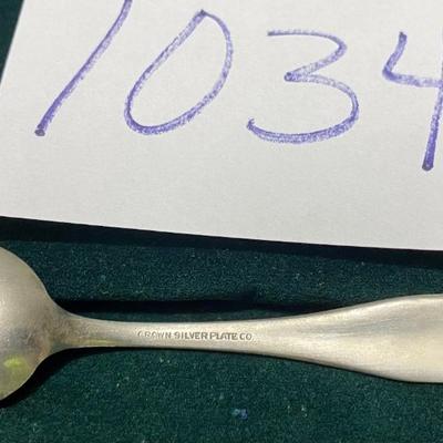 1898 Trans Mississippi Exposition Silver Plated Spoon