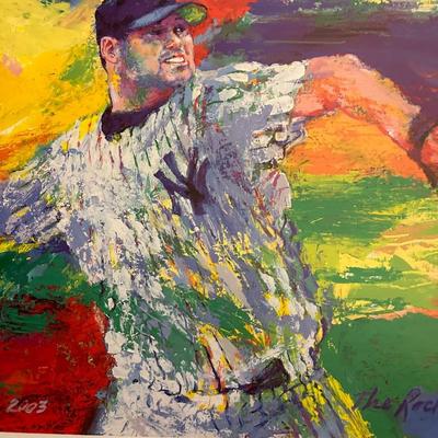 Roger Clemens Painting