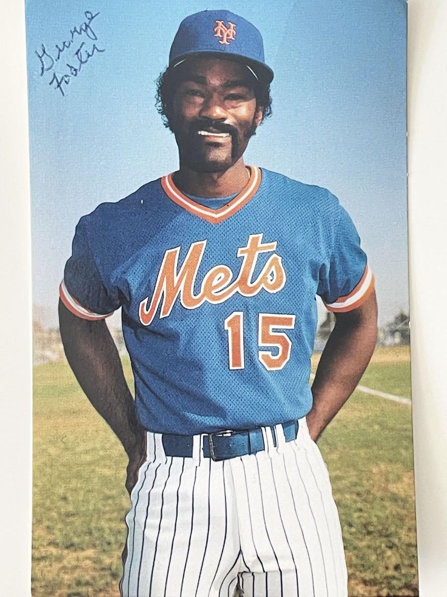 New York Mets Foster signed photo