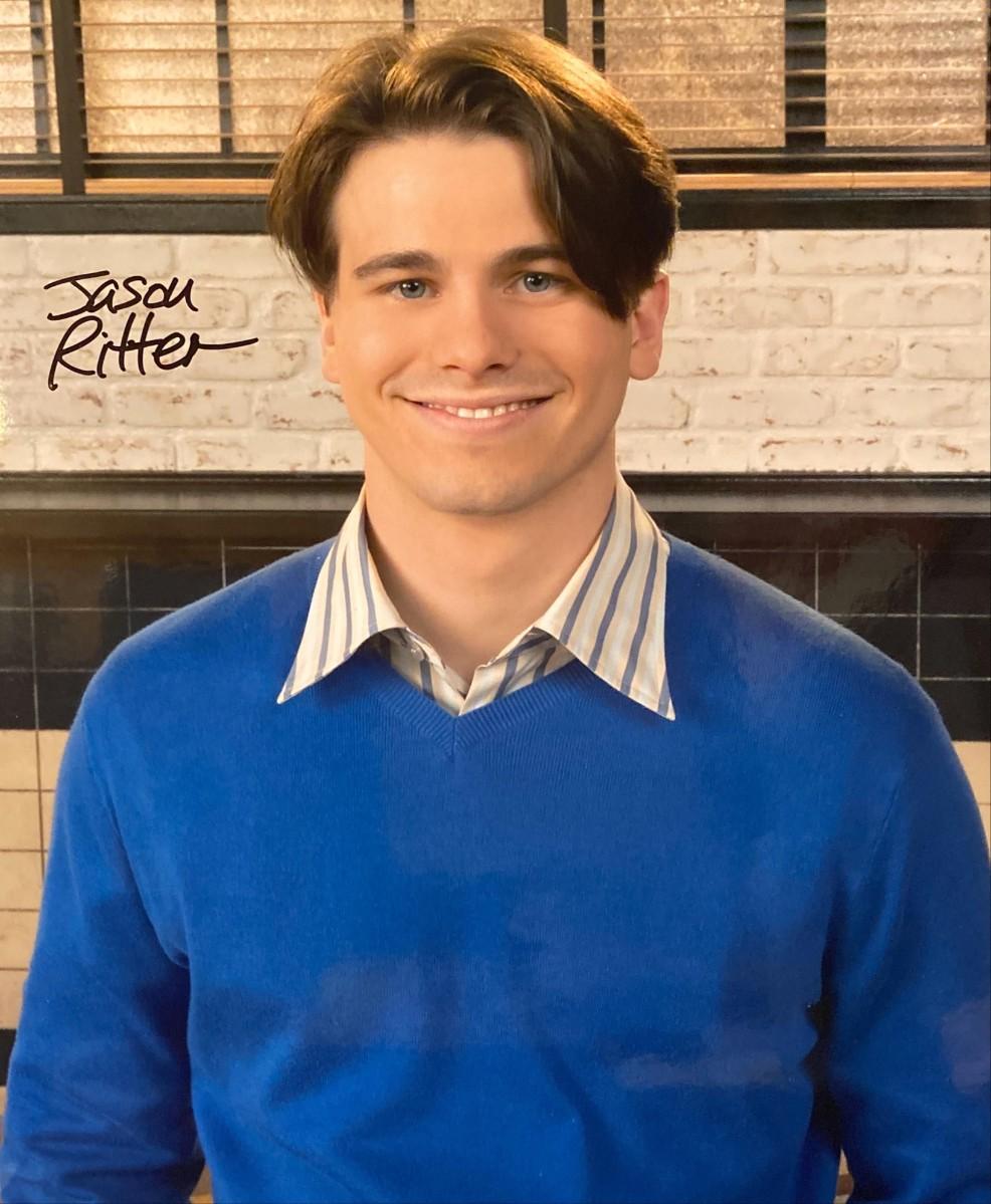 Jason Ritter signed photo