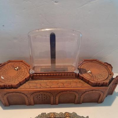 Harry Potter figures and The Sorcerer's Stone Power caster Playset card sorter