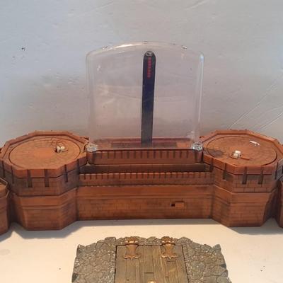 Harry Potter figures and The Sorcerer's Stone Power caster Playset card sorter