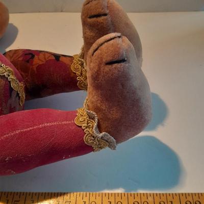 Vintage Collectible Jester Ballard Baines Bear Co. Plush Fully Jointed Posable