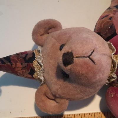 Vintage Collectible Jester Ballard Baines Bear Co. Plush Fully Jointed Posable