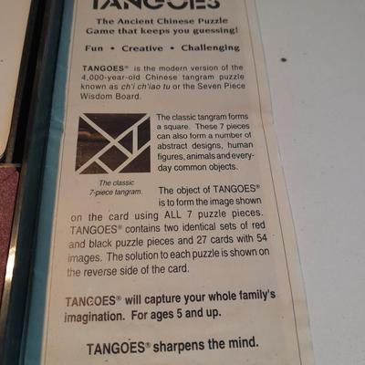 Games - Rummikub, Tangoes, and sealed Ji Ga Zo turn your pictures into puzzles!