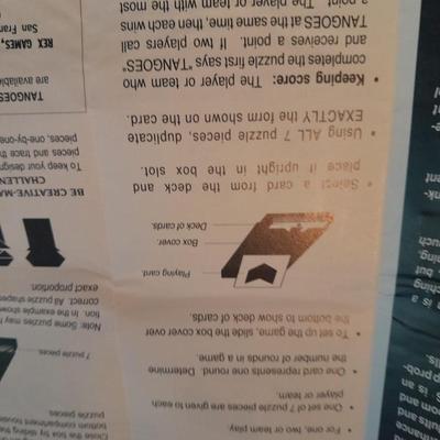 Games - Rummikub, Tangoes, and sealed Ji Ga Zo turn your pictures into puzzles!