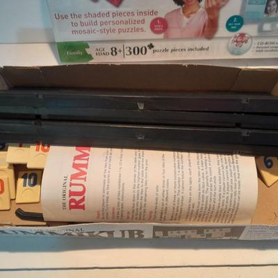 Games - Rummikub, Tangoes, and sealed Ji Ga Zo turn your pictures into puzzles!