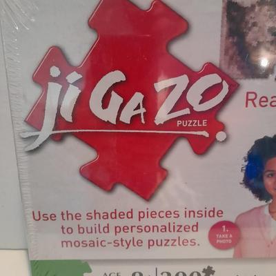 Games - Rummikub, Tangoes, and sealed Ji Ga Zo turn your pictures into puzzles!