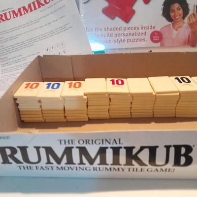 Games - Rummikub, Tangoes, and sealed Ji Ga Zo turn your pictures into puzzles!