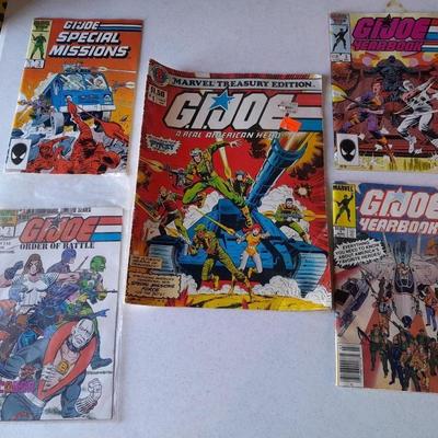 GI JOE Comic Books