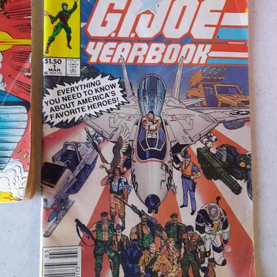 GI JOE Comic Books