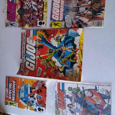GI JOE Comic Books