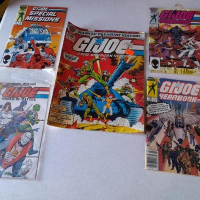 GI JOE Comic Books