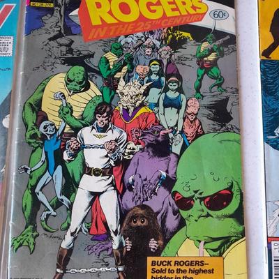 Collection of Comic books, Shadow, Buck Rogers, Marvel, Flash Gordon