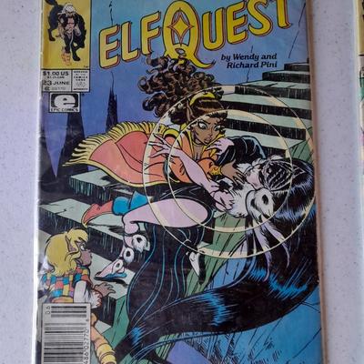 Comic Books Elf Quest and Groo