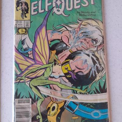 Comic Books Elf Quest and Groo