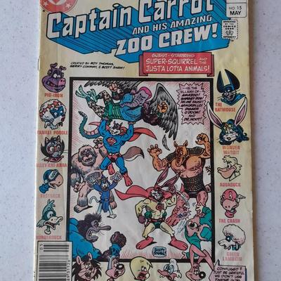 Comic Books Green Lantern Green Arrow, and Captain Carrot