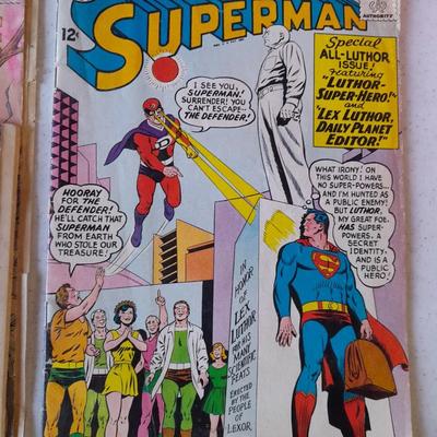 Comic Books Batman and Superman