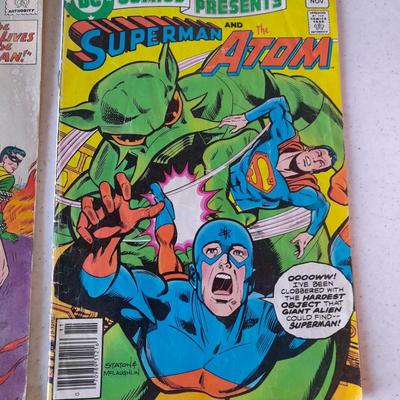 Comic Books Batman and Superman