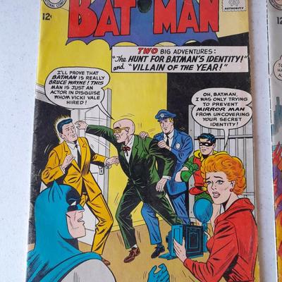 Comic Books Batman and Superman
