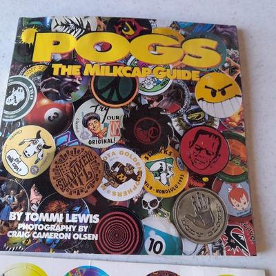 Unused POGS With POGS Milkcap Guide book
