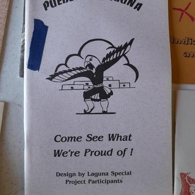 Native American Booklets, Totem poles, Baskets, Red man's America and more