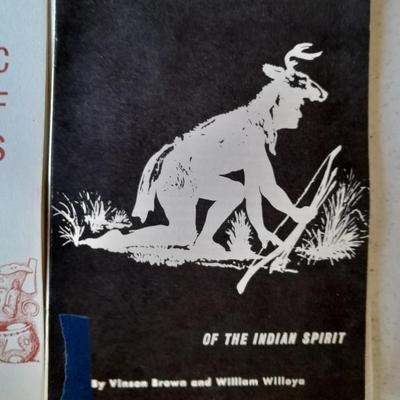 Native American Booklets, Totem poles, Baskets, Red man's America and more