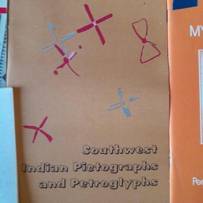 Native American Booklets, Totem poles, Baskets, Red man's America and more