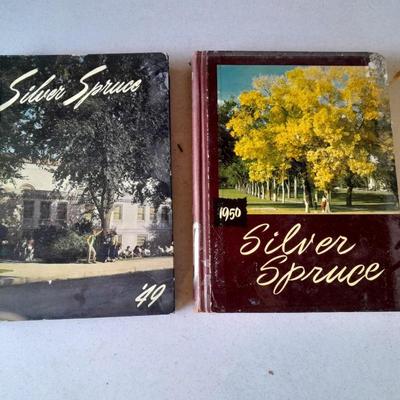 1949 & 1950 Silver Spruce Yearbooks - Colorado A&M College Fort Collins, Colorado