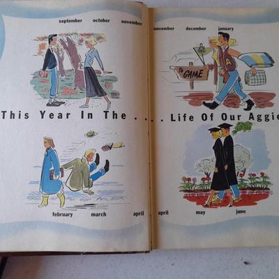 1949 & 1950 Silver Spruce Yearbooks - Colorado A&M College Fort Collins, Colorado