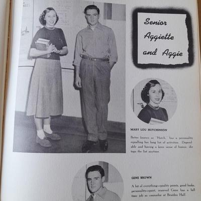 1949 & 1950 Silver Spruce Yearbooks - Colorado A&M College Fort Collins, Colorado