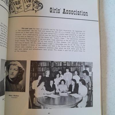 Three 1950's The Bulldog Yearbooks Greeley Colorado College Highschool