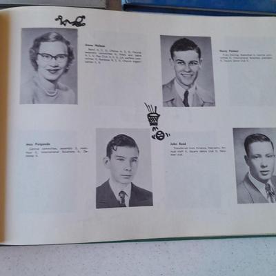 Three 1950's The Bulldog Yearbooks Greeley Colorado College Highschool