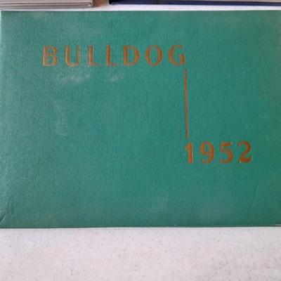 Three 1950's The Bulldog Yearbooks Greeley Colorado College Highschool