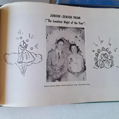 Three 1950's The Bulldog Yearbooks Greeley Colorado College Highschool