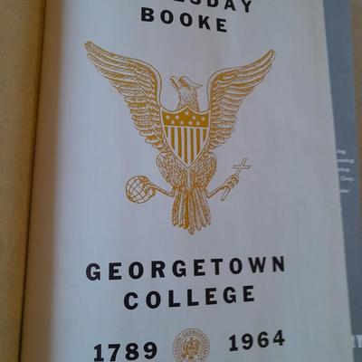 Three Yearbooks Doomsday Georgetown College 1964  - Falcon 1964 and 1945 El-Diablo