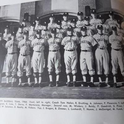Three Yearbooks Doomsday Georgetown College 1964  - Falcon 1964 and 1945 El-Diablo