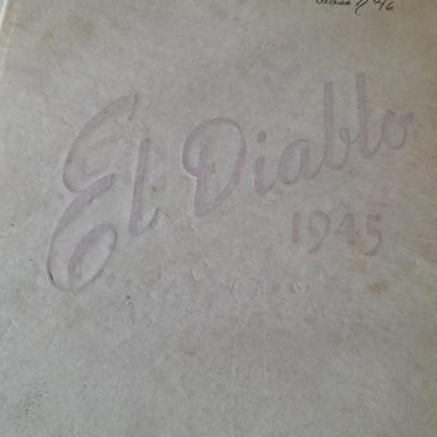 Three Yearbooks Doomsday Georgetown College 1964  - Falcon 1964 and 1945 El-Diablo