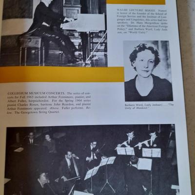 Three Yearbooks Doomsday Georgetown College 1964  - Falcon 1964 and 1945 El-Diablo