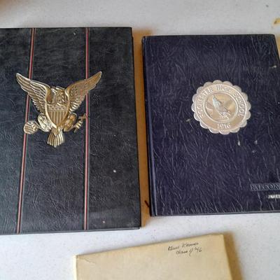 Three Yearbooks Doomsday Georgetown College 1964  - Falcon 1964 and 1945 El-Diablo