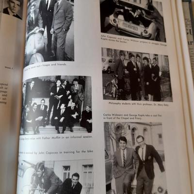 Three Yearbooks Doomsday Georgetown College 1964  - Falcon 1964 and 1945 El-Diablo