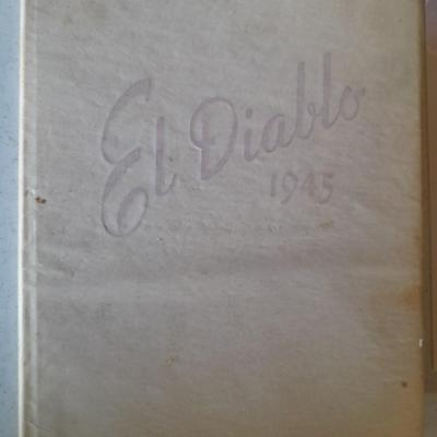 Three Yearbooks Doomsday Georgetown College 1964  - Falcon 1964 and 1945 El-Diablo