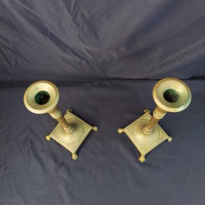 Vintage Brass Candlesticks (OB4-BBL)