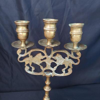 Vintage Brass Candlesticks (OB4-BBL)