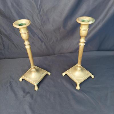 Vintage Brass Candlesticks (OB4-BBL)