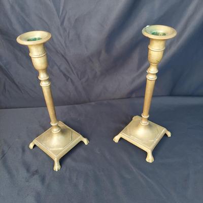 Vintage Brass Candlesticks (OB4-BBL)