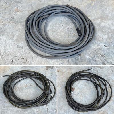 Trio (3) Assorted Water Hoses