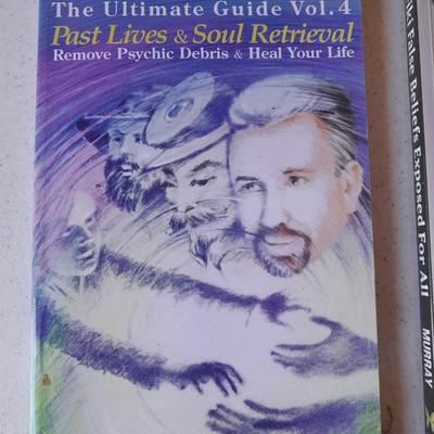 Books on Reiki Past Lives & Soul Retrieval and TMJ Healing plan book