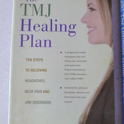 Books on Reiki Past Lives & Soul Retrieval and TMJ Healing plan book